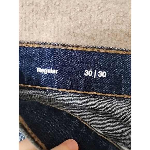 Sonoma Regular Fit Everyday Jeans Men 30x30 Blue Medium Wash Stretch Straigt NEW - Picture 9 of 10